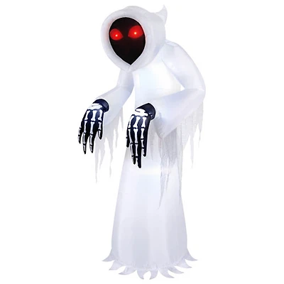 Occasions - Décoration d'Halloween de 2,13 m (7 pi) Faucheuse gonflable sans visage