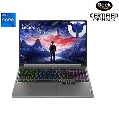 Open Box - Lenovo Legion 5i 16" Gaming Laptop (Intel Core i7 14650HX/1TB SSD/32GB RAM/RTX 4060)