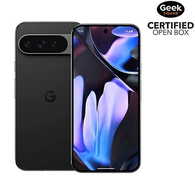 Boîte ouverte - Pixel 9 Pro XL de 256 Go de Google - Noir volcanique - Déverrouillé