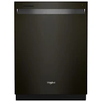Boîte ouverte - Lave-vaisselle encastrable 24 po 47 dB de Whirlpool (WDT750SAKV) - Inox noir - Endommagé