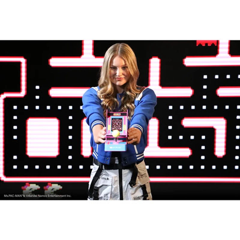 Borne d'arcade rétro portative MS Pac-Man de dreamGEAR