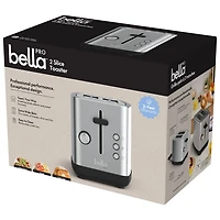 Grille-pain Pro de Bella - 2 tranches - Acier inoxydable - Exclusivité Best Buy