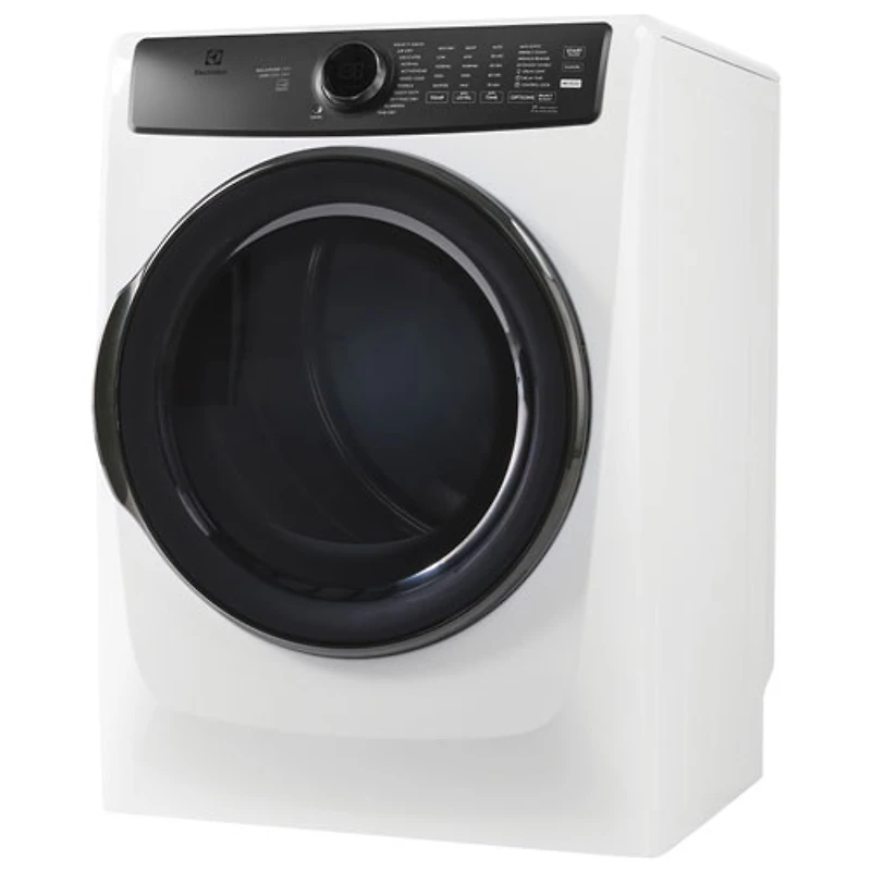 Electrolux 8.0 Cu. Ft. Electric Steam Dryer (ELFE773CAW) - White