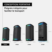 Sony SRS-XV500 Bluetooth Wireless Party Speaker - Black