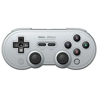 Manette Bluetooth SN30 Pro de 8BitDo pour Switch/Windows/Android/iOS - Gris