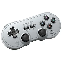 Manette Bluetooth SN30 Pro de 8BitDo pour Switch/Windows/Android/iOS - Gris