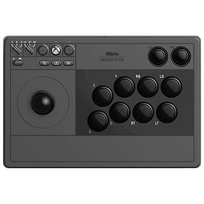 Manette Arcade Stick de 8BitDo pour Xbox Series X|S/Xbox One/Windows - Noir