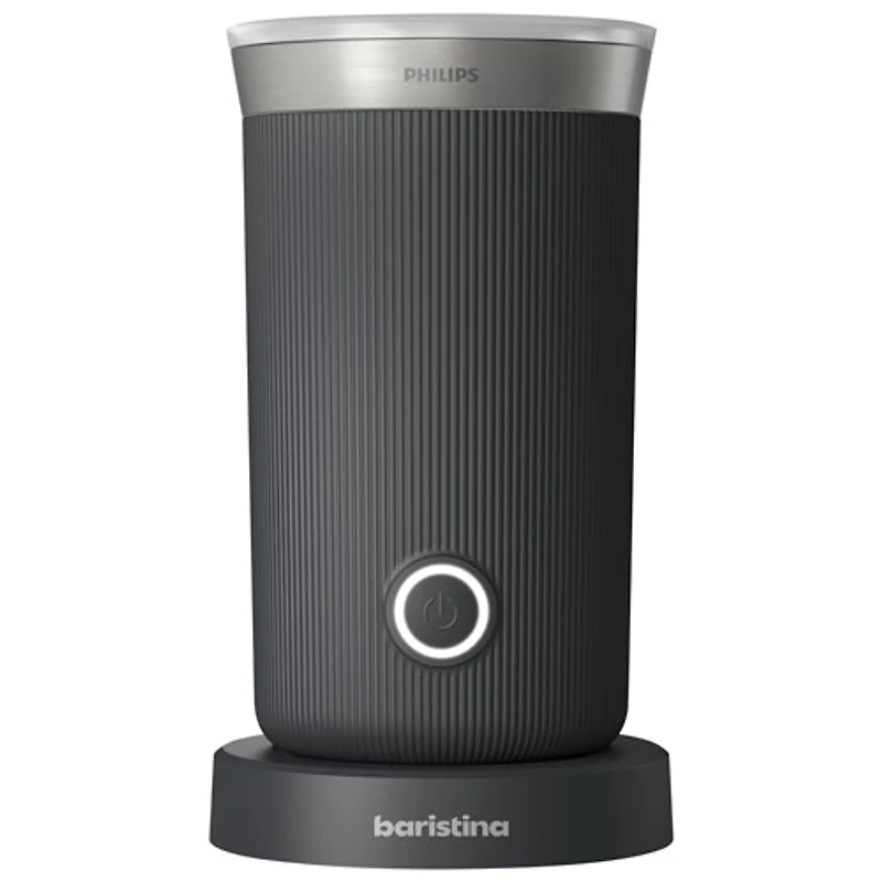 Philips Baristina Milk Frother - Black/Grey