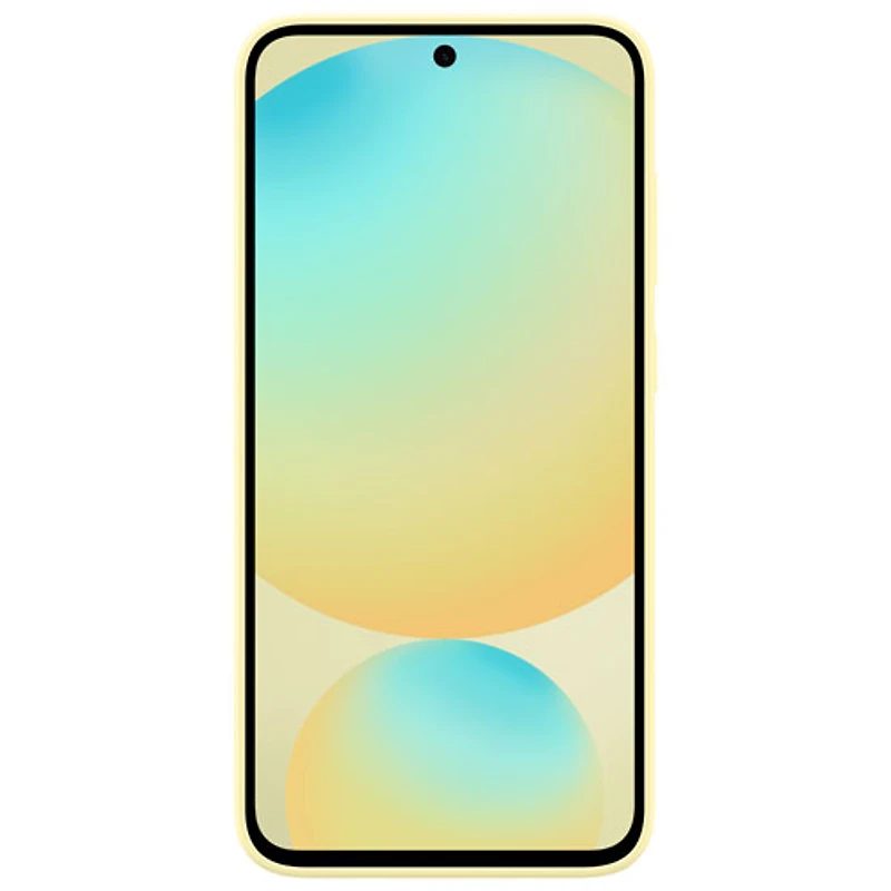 Étui ajusté Grip de Samsung avec support pour Galaxy S24 FE - Jaune