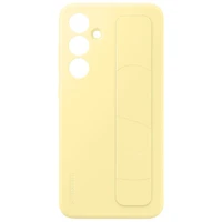 Étui ajusté Grip de Samsung avec support pour Galaxy S24 FE - Jaune