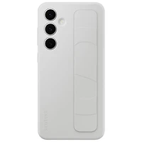 Étui souple ajusté Grip Case avec support pour Galaxy S24 FE de Samsung - Gris