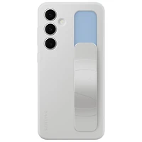 Étui souple ajusté Grip Case avec support pour Galaxy S24 FE de Samsung - Gris