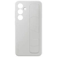 Étui souple ajusté Grip Case avec support pour Galaxy S24 FE de Samsung - Gris