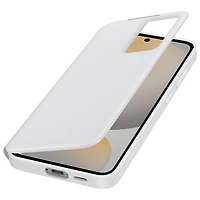 Étui à rabat S-View pour Galaxy S24 FE de Samsung - Blanc