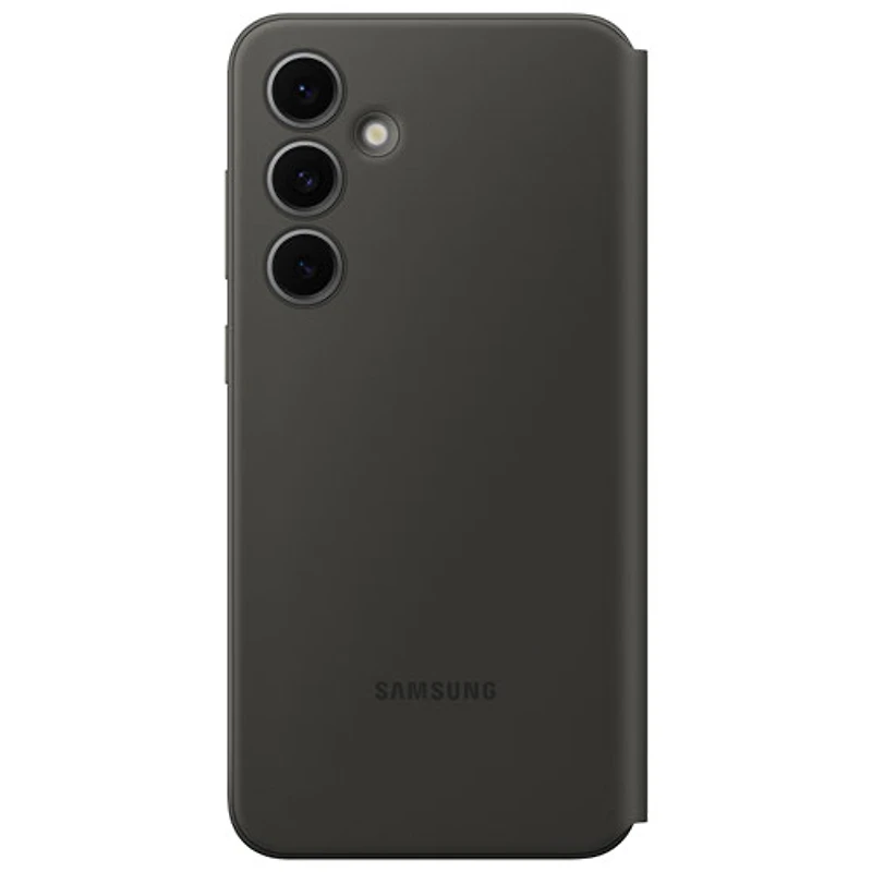 Samsung S-View Flip Cover Case for Galaxy S24 FE - Black