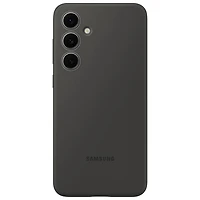 Étui souple ajusté en silicone pour Galaxy S24 FE de Samsung - Noir
