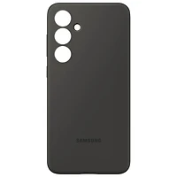 Étui souple ajusté en silicone pour Galaxy S24 FE de Samsung - Noir