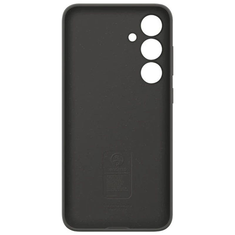 Samsung Silicone Fitted Soft Shell Case for Galaxy S24 FE - Black