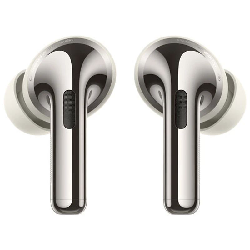 Écouteurs boutons 100 % sans fil à suppression du bruit OnePlus Buds Pro 3 - Radiance lunaire - Partenaire de détail exclusif