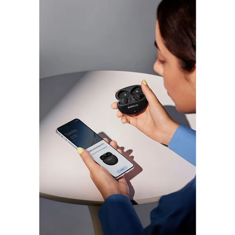 Écouteurs boutons 100 % sans fil à suppression du bruit OnePlus Nord Buds 3 Pro - Noir stellaire - Partenaire de détail exclusif