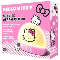 Réveille-matin Hello Kitty Sunrise (HKCLK01WH)