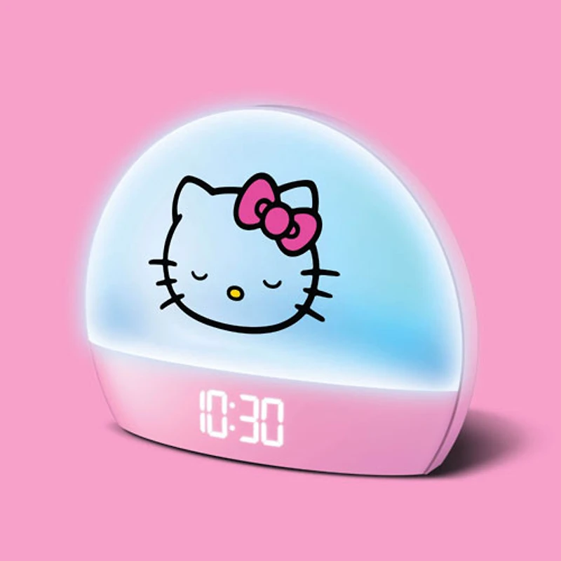 Réveille-matin Hello Kitty Sunrise (HKCLK01WH)
