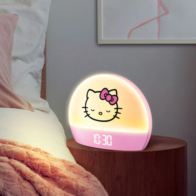 Réveille-matin Hello Kitty Sunrise (HKCLK01WH)