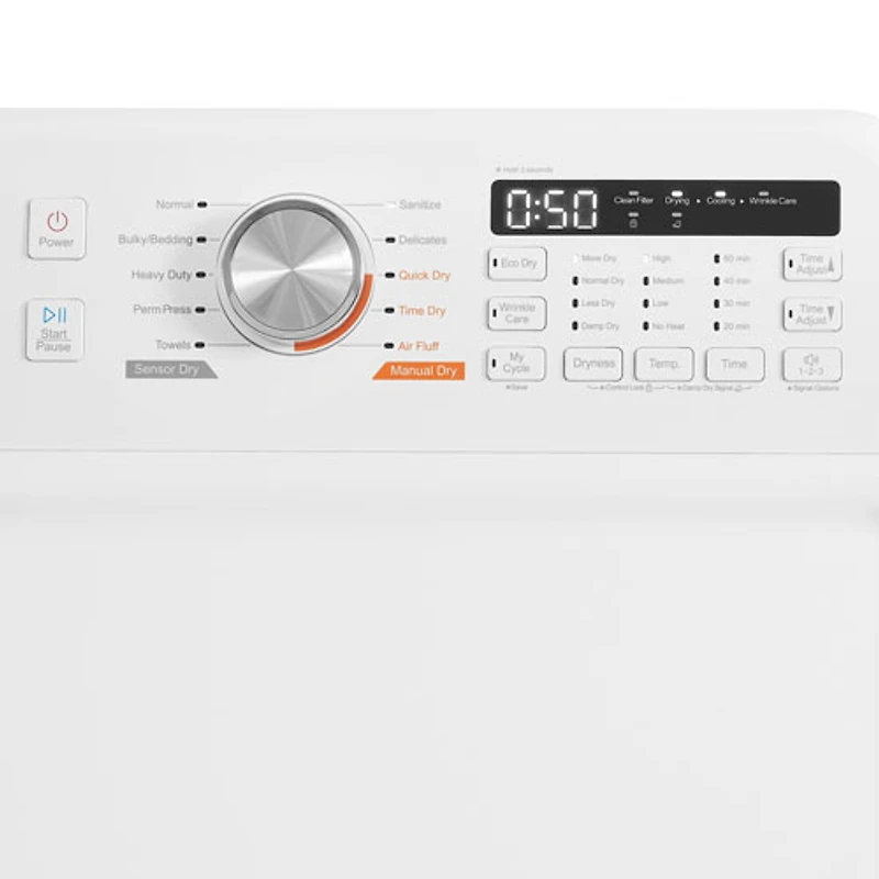Sécheuse électrique de 7,0 pi³ d'Insignia (NS-DRT70EWA5-C) - Blanc - Exclusivité Best Buy