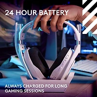 Logitech A50 LIGHTSPEED Wireless Gaming Headset with Base Station