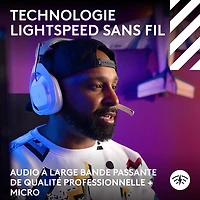 Logitech A50 LIGHTSPEED Wireless Gaming Headset with Base Station