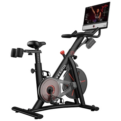Vélo d'exercice intelligent G1M Max avec écran intelligent de 21,5 po de Yesoul