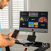 Tapis roulant T1M PLUS-T avec écran intelligent de 21,5 po de Yesoul - Exclusivité de Best Buy