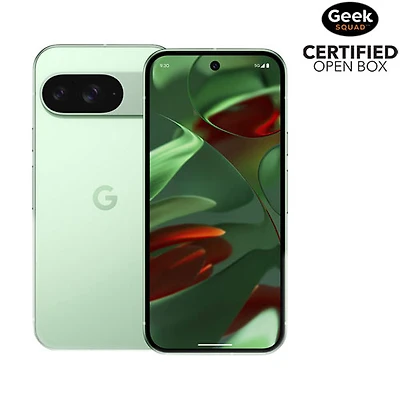 Boîte ouverte - Pixel 9 de 128 Go de Google - Thé des bois - Déverrouillé