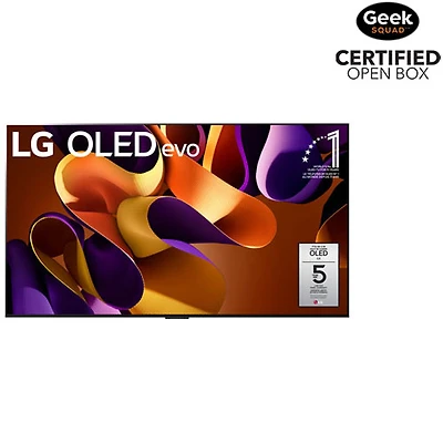 Open Box - LG 77" G4 Series 4K UHD HDR OLED evo G4 webOS Smart TV (OLED77G4WUA) - 2024