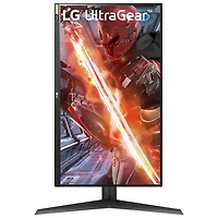LG UltraGear 27" QHD 144Hz 1ms GTG IPS LED G-Sync FreeSync Gaming Monitor (27GL83A-B) - Matte Black