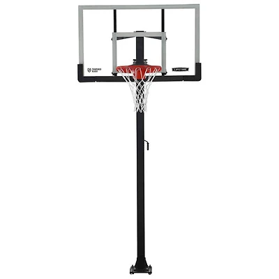 Jeu de basketball portatif en verre trempé boulonné de 60 po de Lifetime
