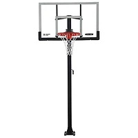 Lifetime 60" Bolt Down Tempered Glass Portable Basketball System