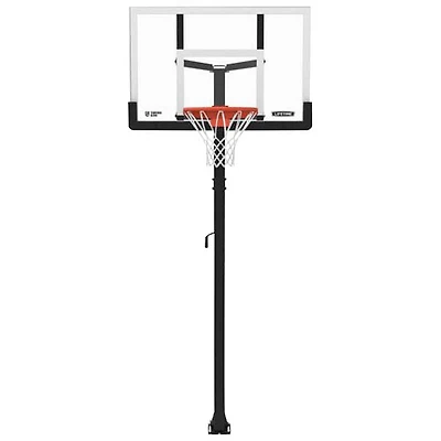 Lifetime 50" Adjustable Bolt Down Tempered Glass Basketball System