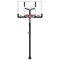 Lifetime 50" Adjustable Bolt Down Tempered Glass Basketball System