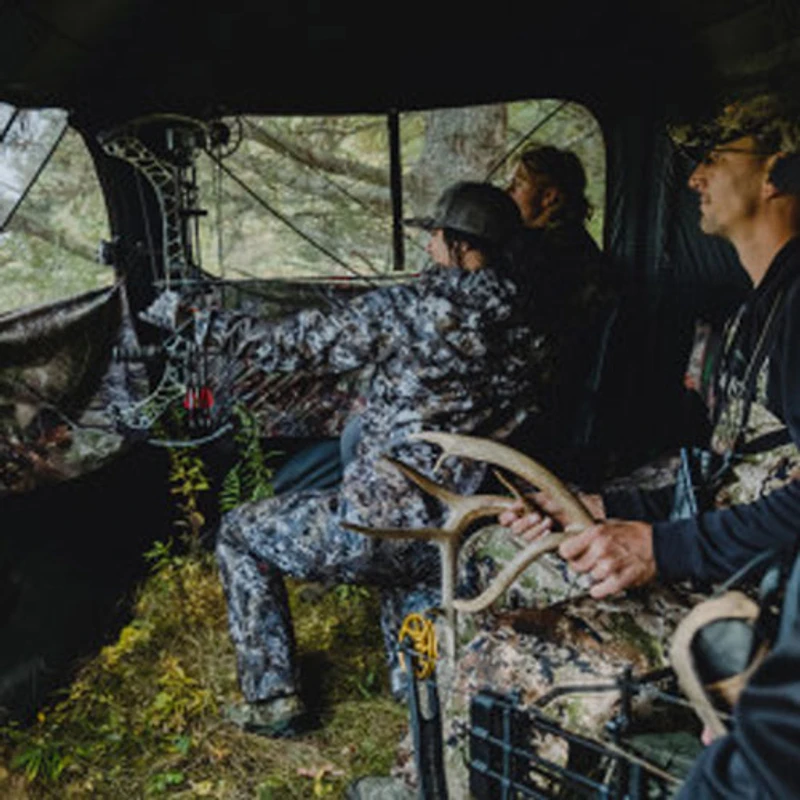 Barronett Blinds Beast Hub Blind - Bloodtrail Backwoods Camouflage