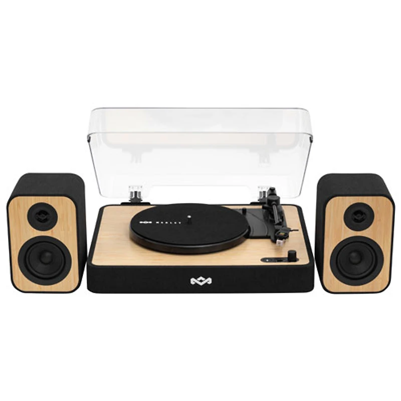 Tourne-disque Stir it Up Revolution avec haut-parleurs de House of Marley - Partenaire de détail exclusif