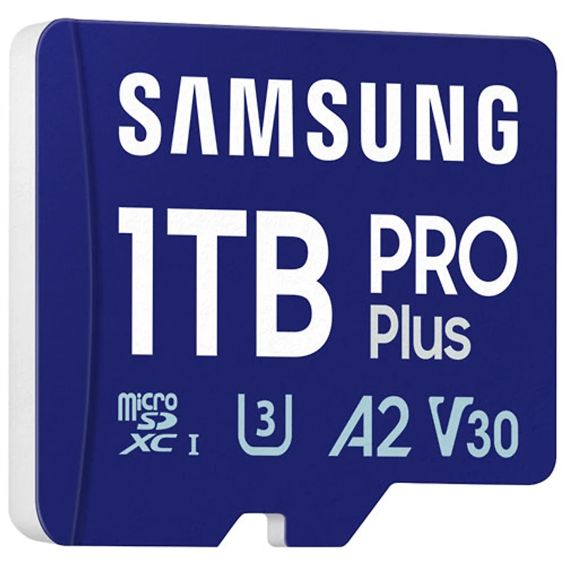 Carte mémoire microSDXC UHS-I 180 Mo/s 1 To Pro Plus de Samsung avec adaptateur SD - Exclusivité Best Buy