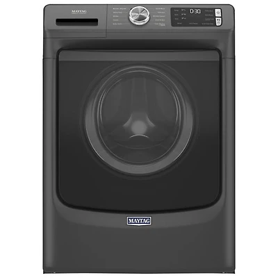 Laveuse à vapeur à chargement frontal haute efficacité 5,2 pi³ de Maytag (MHW5630MBK) - Noir volcanique