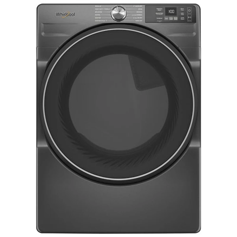 Whirlpool 7.4 Cu. Ft. Gas Steam Dryer (WGD5720RU) - Volcano Black