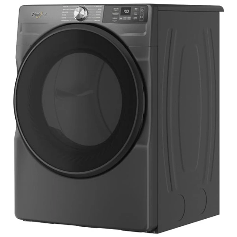 Whirlpool 7.4 Cu. Ft. Gas Steam Dryer (WGD5720RU) - Volcano Black