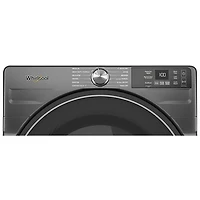 Whirlpool 7.4 Cu. Ft. Gas Steam Dryer (WGD5720RU) - Volcano Black