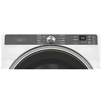 Sécheuse électrique à vapeur 7,4 pi³ de Whirlpool (YWED6720RW) - Blanc
