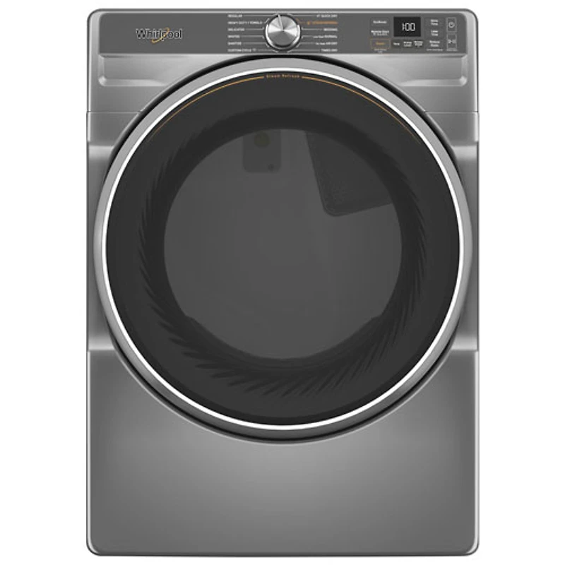 Sécheuse électrique à vapeur de 7,4 pi³ de Whirlpool (YWED6720RR) - Argenté rayonnant