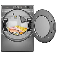 Sécheuse électrique à vapeur de 7,4 pi³ de Whirlpool (YWED6720RR) - Argenté rayonnant