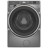 Whirlpool 5.8 Cu. Ft. High Efficiency Front Load Steam Washer (WFW6720RR) - Radiant Silver